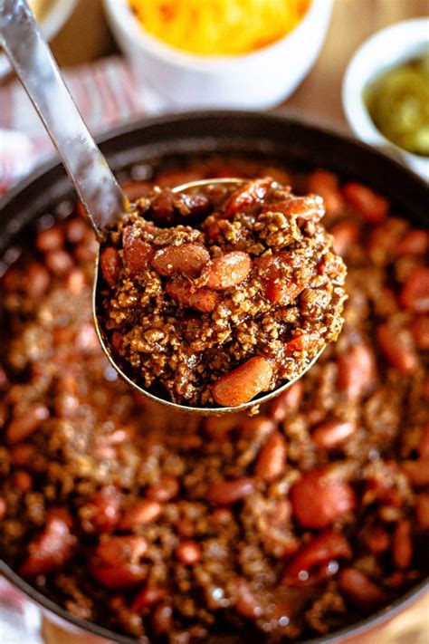 Easy Ground Beef Chili - Life, Love, and Good Food