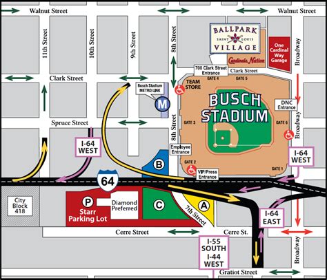 Where to Park at Busch Stadium | St. Louis Cardinals