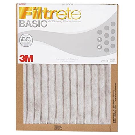 3M FBA05DC-6 14x20x1 Filtrete Air Cleaning Filter - Walmart.com