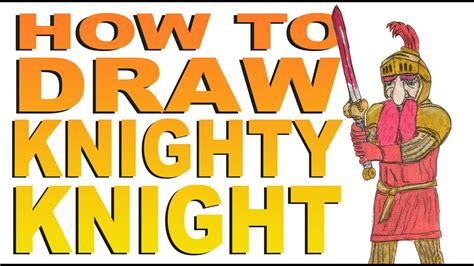 How to draw Knighty Knight (Willy's Wonderland) - YouTube