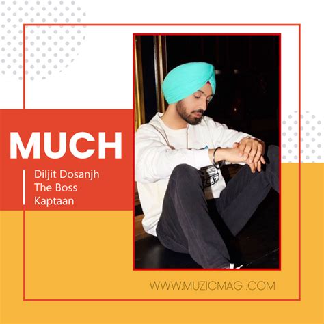 Muchh (ਮੁੱਛ) Lyrics - Diljit Dosanjh New Song 2019 | The Boss | Kaptaan