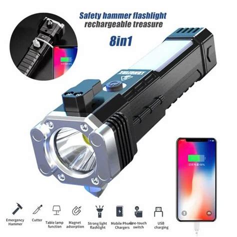 Multifunctional Work Portable LED Flashlight at ₹ 699.00 | LED ...