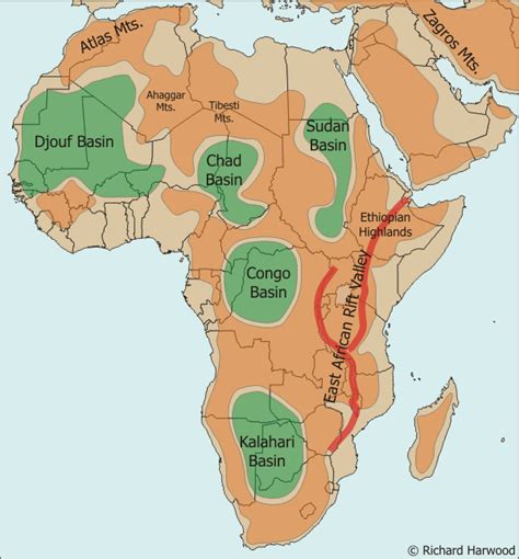 East African Rift Valley | Social Studies (Mapping) | Pinterest | East african rift, Rift valley ...