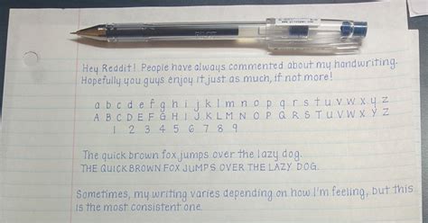 21 Best Handwriting Examples In The World That will Give You An Eyegasm