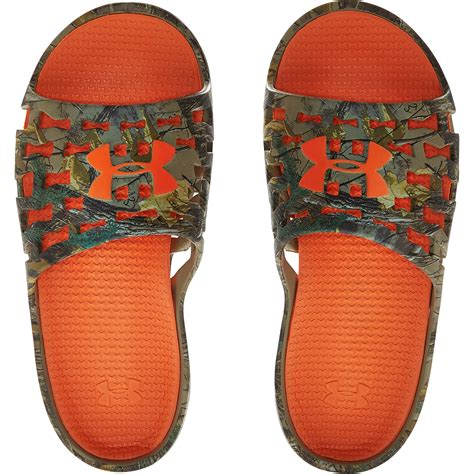 Under Armour Men's Ua Mavrix Camo Sl Sandals in Brown for Men - Lyst