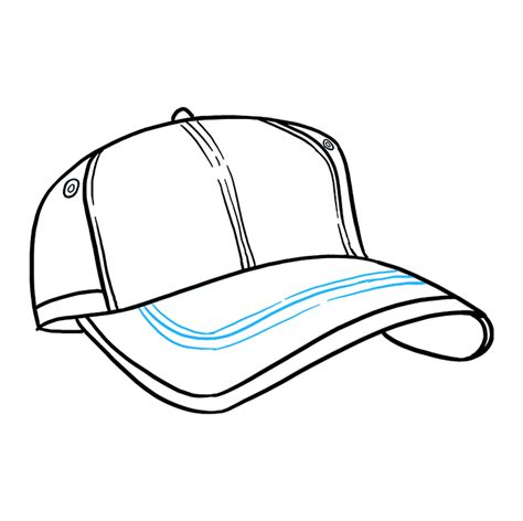 How to Draw a Baseball Cap - Really Easy Drawing Tutorial