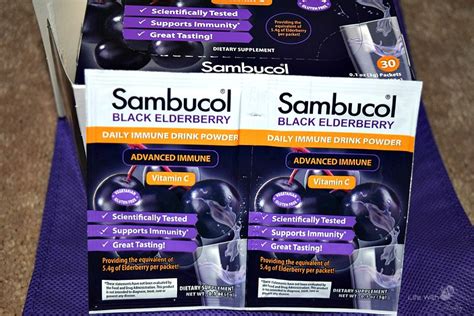 Sambucol Black Elderberry Immune Support Benefits - Life With Kathy