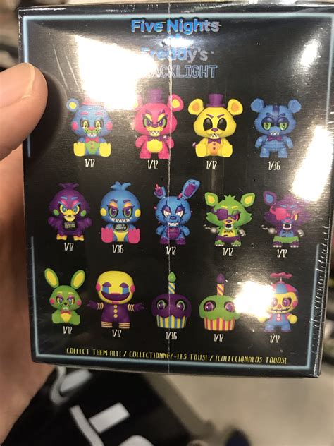 FNAF Blacklight Mystery Minis Rarity Ratios : funkopop