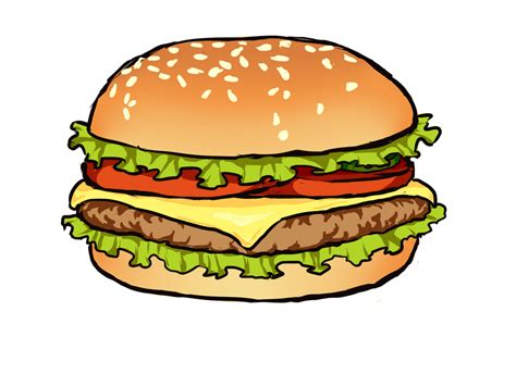 Hamburger sketch by Melon-Felon on DeviantArt