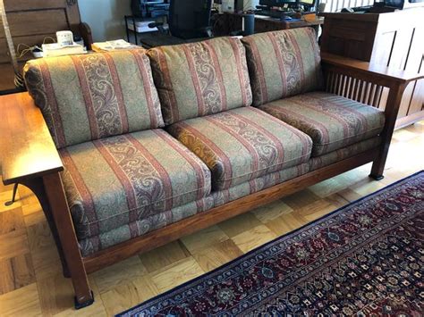 Craftsman style couch - $250 - Arlington, VA Patch