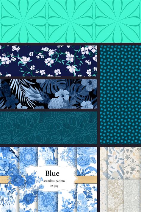 10 Best Blue Floral Pattern Images for 2021: Free and Premium | MasterBundles