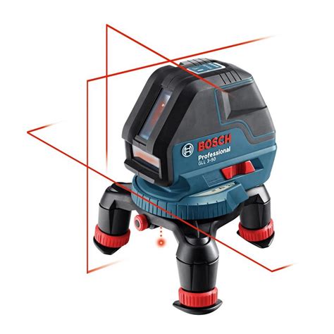 Bosch 3-Line Laser Level with Layout Beam Kit (5-piece)-GLL 3-50 - The Home Depot