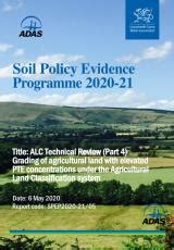 Agricultural land classification: technical review (part 4) | GOV.WALES