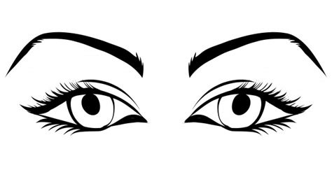 Eyes Of Woman Clipart Free Stock Photo - Public Domain Pictures