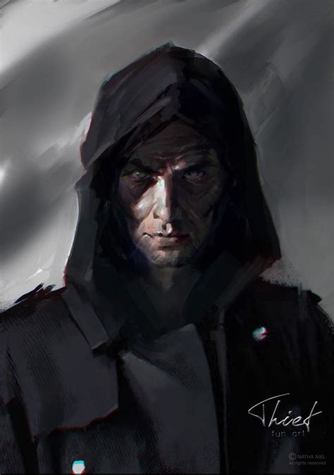 Thief.Garrett by Natha Niel | Fan Art | 2D | Character portraits, Portrait, Concept art characters