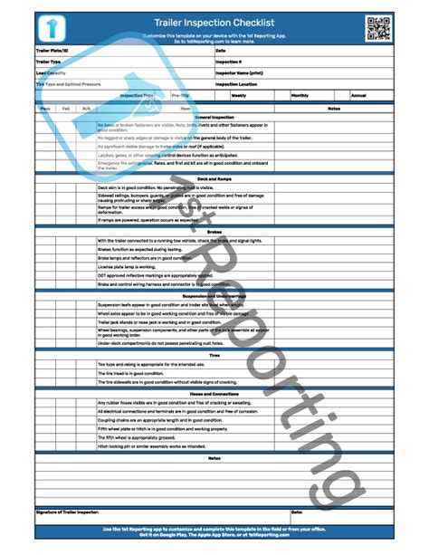 A Trailer Inspection Checklist For All Trailer Types (Free Download)