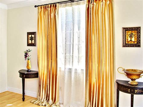 Gold Color Living Room Curtains | www.resnooze.com