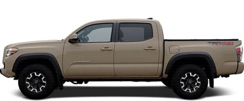 Dimensions: Toyota Hilux 2016-2020 vs. Toyota Tacoma 2015-present