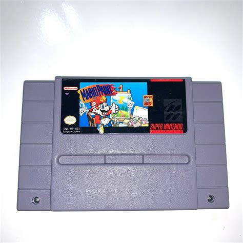 MARIO PAINT Super Nintendo Snes Video Game Only - Video Games