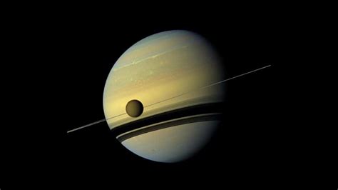 Saturn's Moon Titan is Drifting Away From Ringed Planet 100 Times Faster Than Previously Thought ...