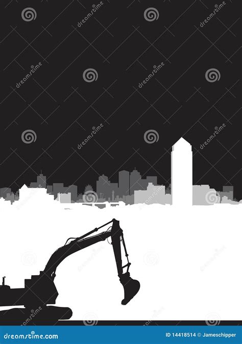 Construction Green Background Stock Vector - Illustration of isolated ...