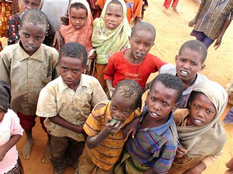 African Children in Refugee Camp Editorial Photo - Image of somalia ...