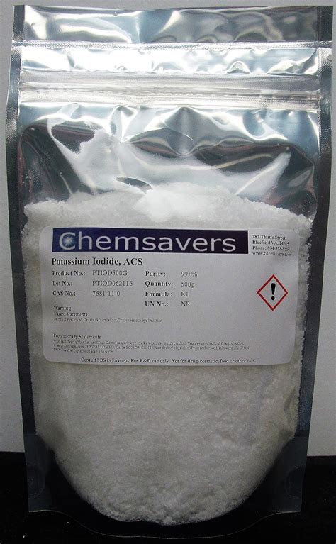 High Purity Potassium Iodide Crystals/Powder (500g) Philippines | Ubuy