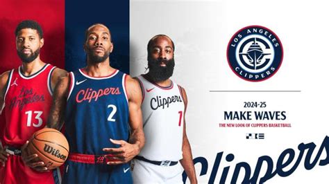 Clippers unveil new jerseys, logo ahead of move to new arena next season