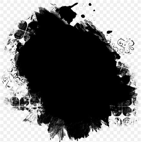 Pretty Black Ink Clipping Masks, PNG, 2784x2800px, Mask, Black, Black And White, Designer ...