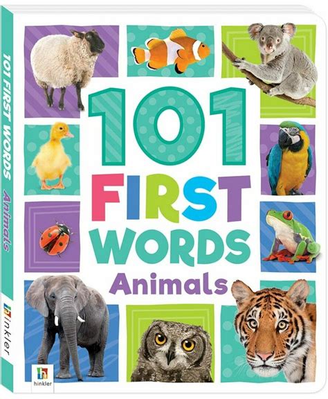 101 first words – Animals – – Booky Wooky