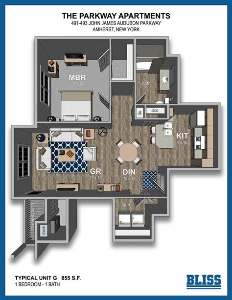 Floor Plans | The Parkway Apartments