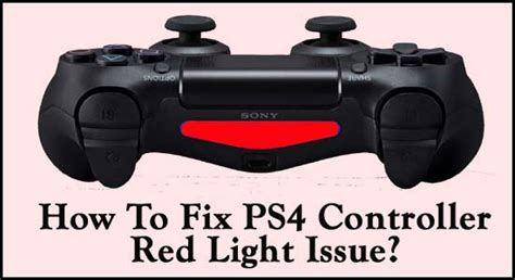 9 Tested Fixes For PS4 Controller Red Light? [UPDATED]