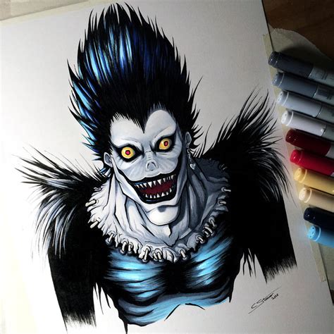 Ryuk from Death Note - Drawing by LethalChris on DeviantArt