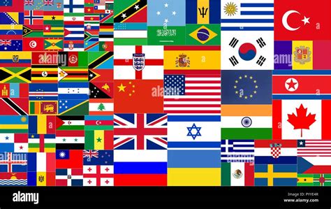 Flags Of Various Countries