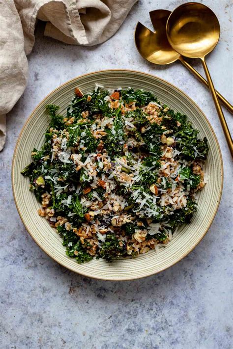 Roasted Flower Sprouts Salad with Spelt | Recipe | Elle Republic