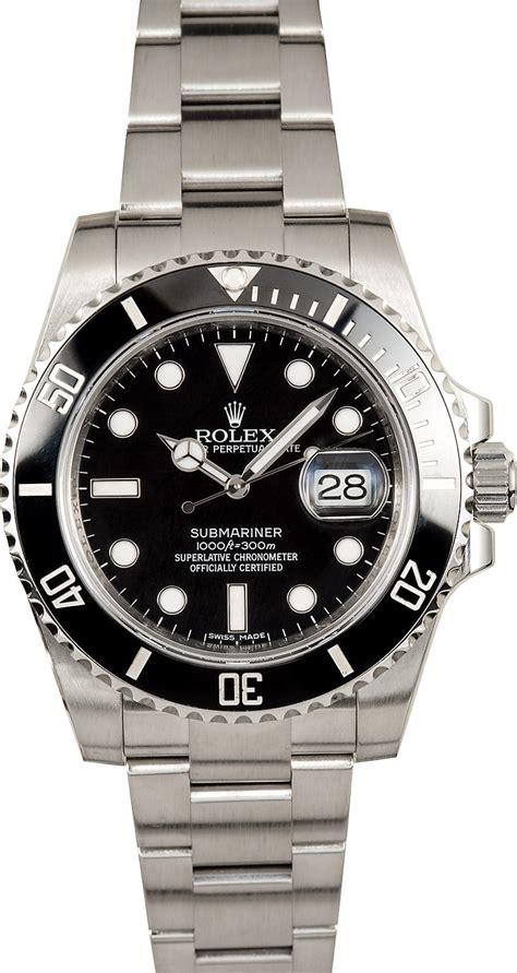 Buy Used Rolex Submariner 116610 | Bob's Watches - Sku: 123558 xx