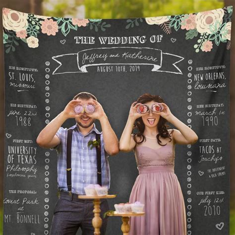 Personalized Wedding Chalkboard, Rustic Chalkboard, Custom Wedding Banner, Rustic Wedding Decor ...