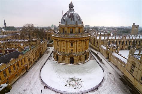 Oxford snow scene | Finally went up to the tower of the Univ… | Flickr