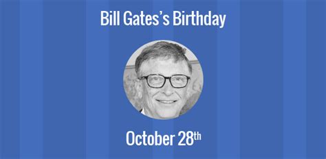 Birthday of Bill Gates: Co-founder Microsoft