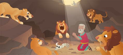 New Bible App for Kids Story: Daniel in the Lions’ Den, “A Roaring Rescue” - YouVersion