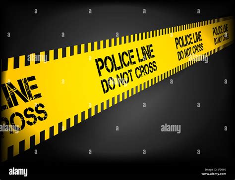 Police Line Background Stock Photo - Alamy