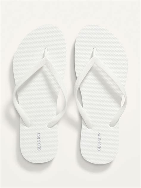 Old Navy - Flip-Flop Sandals for Women (Partially Plant-Based) white