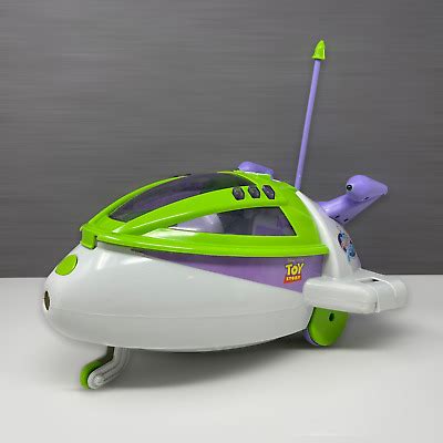 DISNEY TOY STORY Buzz Lightyear RC Remote Control Spaceship IMC Toys ...