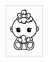 Baby Coloring Pages – Printable FREE sketch template
