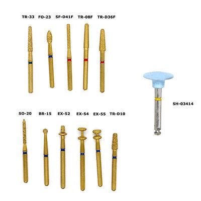 Dental anterior posterior ceramic zirconia crown bur preparation kit ...