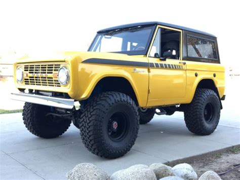 1966 Ford Bronco NO RESERVE Lifted 4x4 Hard Top - Classic Ford Bronco ...