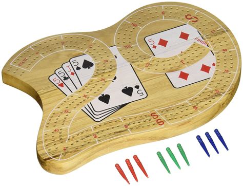 29" Large Cribbage Board with 3 Tracks - Walmart.com