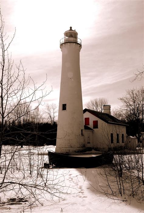 Sturgeon Point Lighthouse | Lighthouse pictures, Lighthouse, Around the worlds