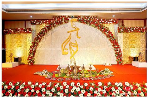 Simple Stage Decoration For Hindu Wedding In Kerala | Two Birds Home