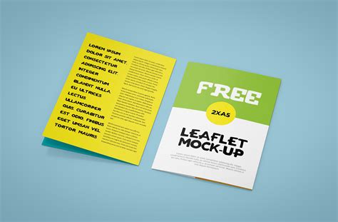 Free-A5-Leaflet-Mockup-PSD-03 - Free Mockup World